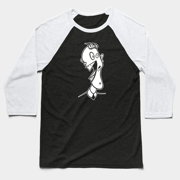 Whack Jaw {DARK shirts} Baseball T-Shirt by SideShowDesign